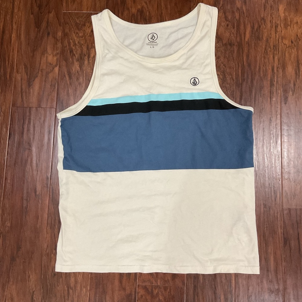 Volcom Striped Tank Top